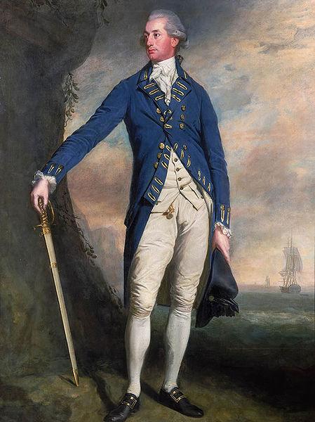 Lemuel Francis Abbott Portrait of Captain George Montagu France oil painting art